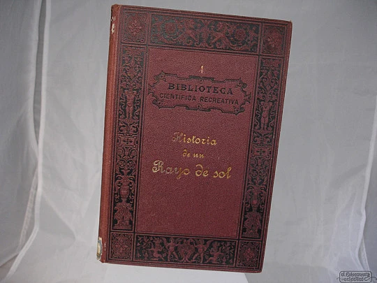 History of a ray of sunshine. 1880. F. Papillon. Black drawings. 205 Pg.