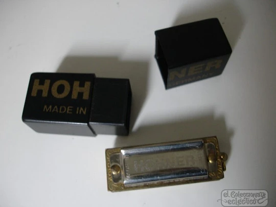 Hohner miniature harmonica. Little Lady. 1970's. Original box