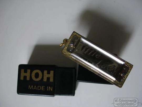 Hohner miniature harmonica. Little Lady. 1970's. Original box