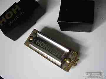 Hohner miniature harmonica. Little Lady. 1970's. Original box