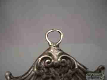Holy water font. Sterling silver. Immaculate Conception. 1970's