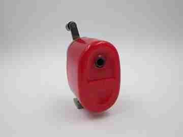 Hunt Bulldog school pencil sharpener. 1950s. Metal and plastic