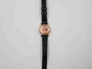 Jaeger LeCoultre Duoplan. Años 40. Cuerda manual. Oro amarillo 18k