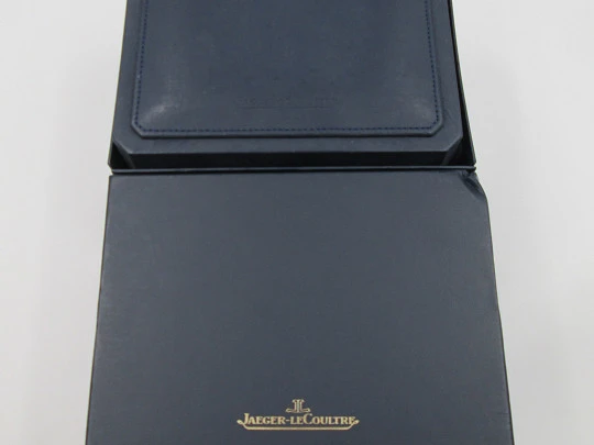 Jaeger-LeCoultre Master Control Ultra Thin 1000 hours. Cuerda manual. Acero. Correa