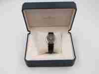 Jaeger-LeCoultre Master Control Ultra Thin 1000 hours. Manual wind. Steel. Black dial