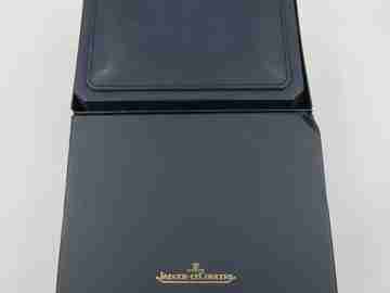 Jaeger-LeCoultre Master Control Ultra Thin 1000 hours. Manual wind. Steel. Black dial