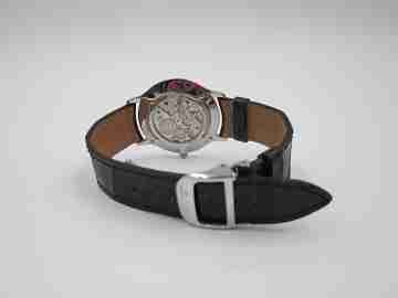 Jaeger-LeCoultre Master Control Ultra Thin 1000 hours. Manual wind. Steel. Black dial