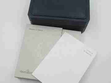Jaeger-LeCoultre Master Control Ultra Thin 1000 hours. Manual wind. Steel. Black dial