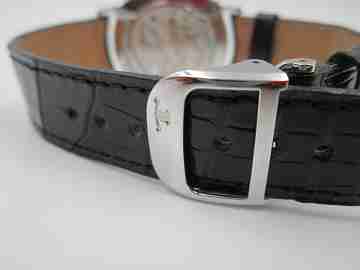 Jaeger-LeCoultre Master Control Ultra Thin 1000 hours. Manual wind. Steel. Black dial
