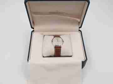 Jaeger-LeCoultre Master Control Ultra Thin 1000 hours. Manual wind. Steel. Strap. 2000's