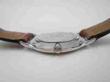 Jaeger-LeCoultre Master Control Ultra Thin 1000 hours. Manual wind. Steel. Strap. 2000's