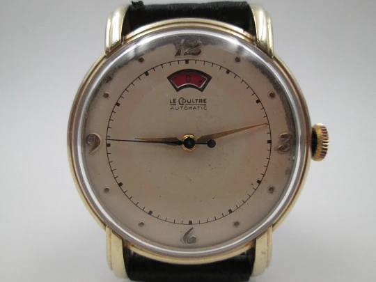 Jaeger LeCoultre Master Mariner reserva de marcha. Laminado oro 10k. Automático. 1950