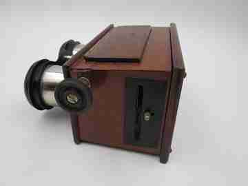 JCA 'Stereoskop' stereoscope handheld viewer. Glass slides. Box. Germany. 1935's