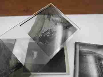 JCA 'Stereoskop' stereoscope handheld viewer. Glass slides. Box. Germany. 1935's