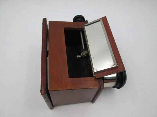 JCA 'Stereoskop' stereoscope handheld viewer. Glass slides. Box. Germany. 1935's