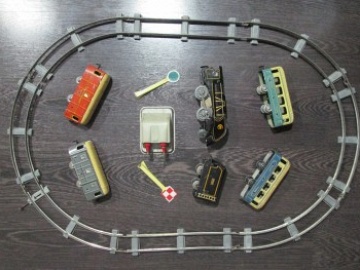 Lot De Trains Anciens : JEP, Hornby, Meccano – SNCF – Modélisme