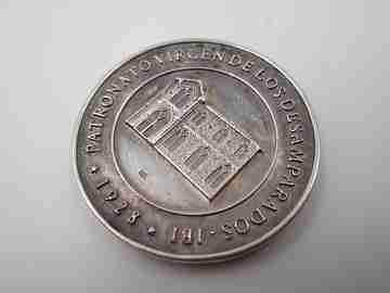 Joaquín Vilanova Camallonga beatification medal. Sterling silver. 2001