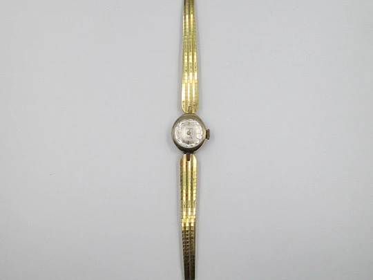 Jsoma. Steel & rolled gold. Bracelet. Manual wind. Woman. Swiss