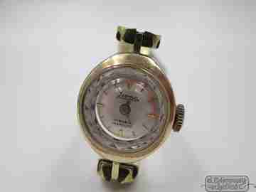 Jsoma. Steel & rolled gold. Bracelet. Manual wind. Woman. Swiss