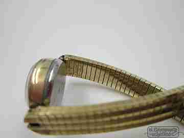 Jsoma. Steel & rolled gold. Bracelet. Manual wind. Woman. Swiss