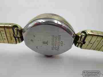 Jsoma. Steel & rolled gold. Bracelet. Manual wind. Woman. Swiss