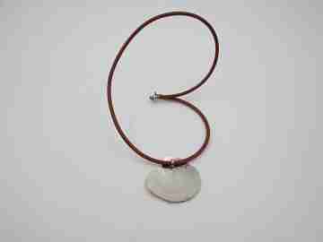 Juego collar y pendientes mujer Joppi. Plata ley 925 y esmalte. 2010's