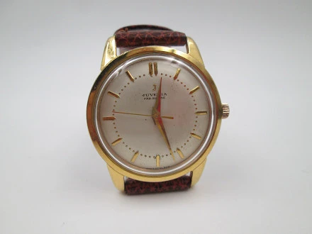 Juvenia 20 Microns Gold Plated Stainless Steel Manual Wind
