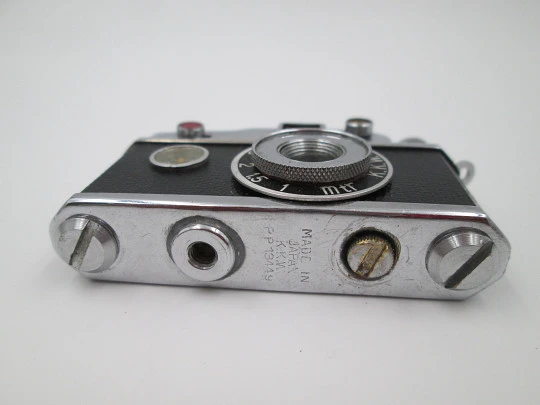 K.K.W. Photo-Flash camera table lighter. Japan. 1950's. Petrol. Automatic. Box