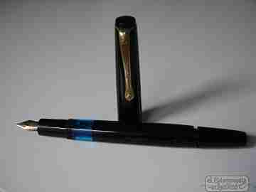 Kaweco 3001A transparent. Black plastic. 1960's. Germany