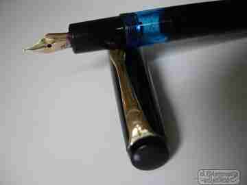 Kaweco 3001A transparent. Black plastic. 1960's. Germany