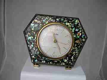 Koha. Manual winding. Bronze. Resin. Mother of Pearl chips