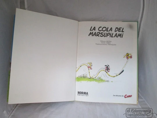 La cola del Marsupilami. 1988. Norma. Batem / Greg / Franquin