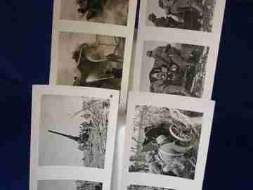 La lucha en el Oeste. Wehrmacht. 1940. Raumbild-Verlag. 100 fotos
