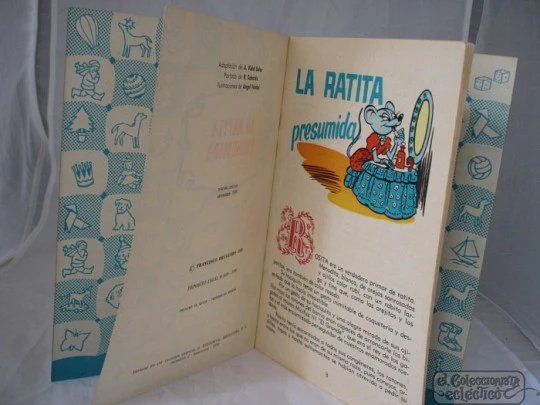 La ratita presumida. 1959. Bruguera. Sabatés. Tapas duras