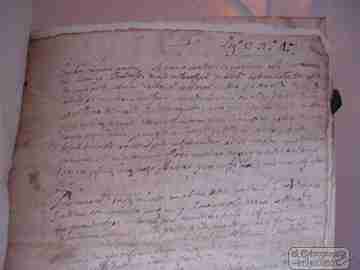 Legajo manuscrito Testamento y Codicilo Año 1644. Firmas. Valladolid