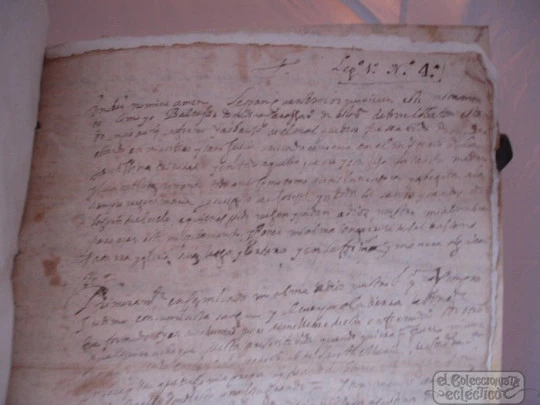 Legajo manuscrito Testamento y Codicilo Año 1644. Firmas. Valladolid