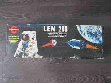 LEM 200 Encuentro Espacial. Congost. Hojalata, metal y plástico. 1971. Caja