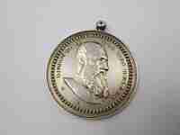 Leopold II King of Belgium silver medal. Won Contest. Anderlecht, 1902