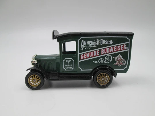 Lledo. Models of Days Gone. Budweiser delivery van. Original box. Diecast. England