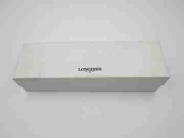 Longines Admiral 5 stars. Stainless steel. Automatic. Black dial. Calendar. 1960's