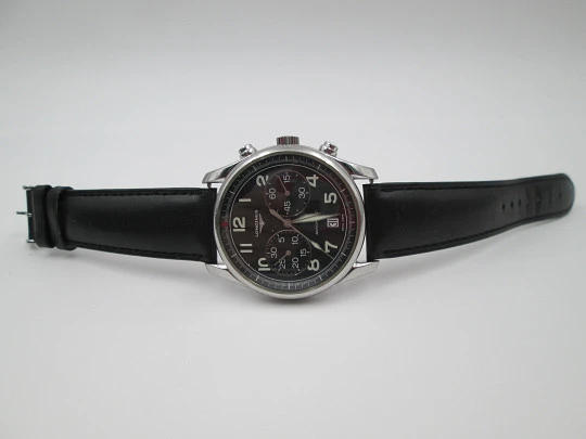 Longines Avigation Special Series chronograph. Steel. 2005's. Automatic