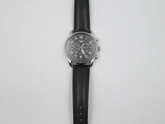 Longines Avigation Special Series chronograph. Steel. 2005's. Automatic