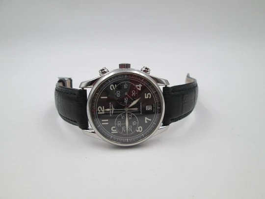 Longines Avigation Special Series chronograph. Steel. 2005's. Automatic