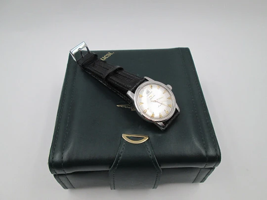 Longines Conquest Heritage. Steel. Automatic. Calendar. Original box