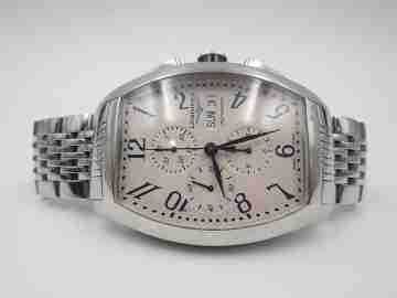 Longines Evidenza XL men's chronograph. Automatic. Stainless steel. Swiss made