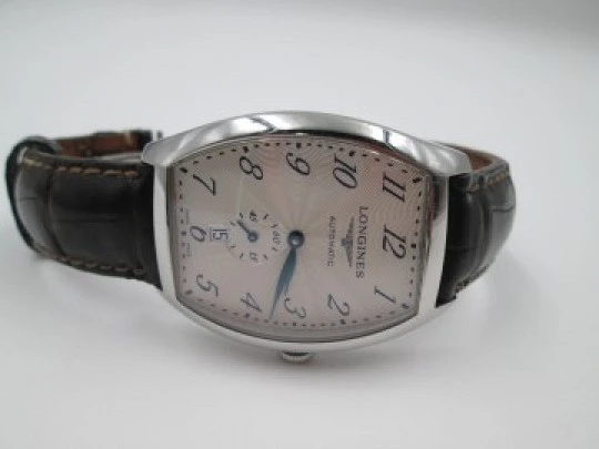 Longines Evidenza. Acero inoxidable. Automático. Correa. Año 2005