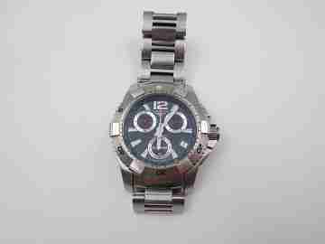 Longines Hydro Conquest 300 meters dive chronograph. Stainless steel. Bracelet