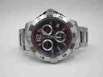 Longines Hydro Conquest 300 meters dive chronograph. Stainless steel. Bracelet