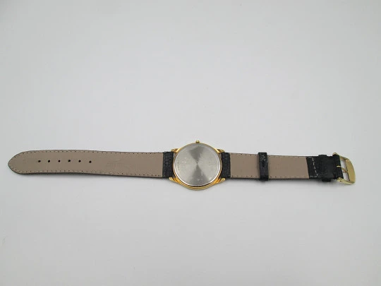 Longines La Grande Classique unisex dress watch. Gold plated & stainless steel. Quartz