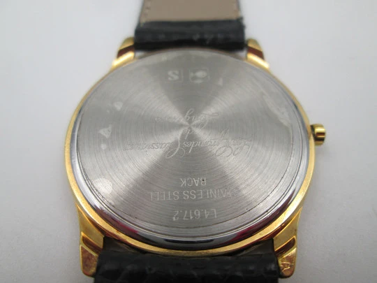 Longines La Grande Classique unisex dress watch. Gold plated & stainless steel. Quartz